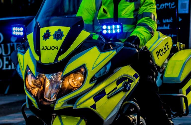 police bike sussex