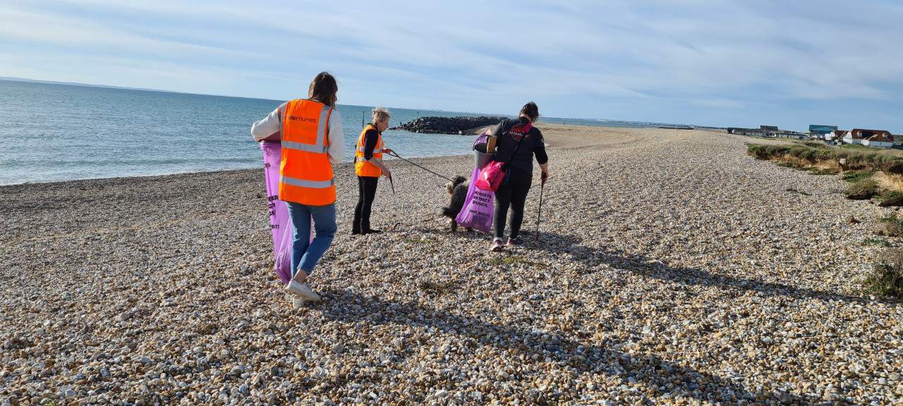 thumbnail Miller Homes Selsey beach clean 1