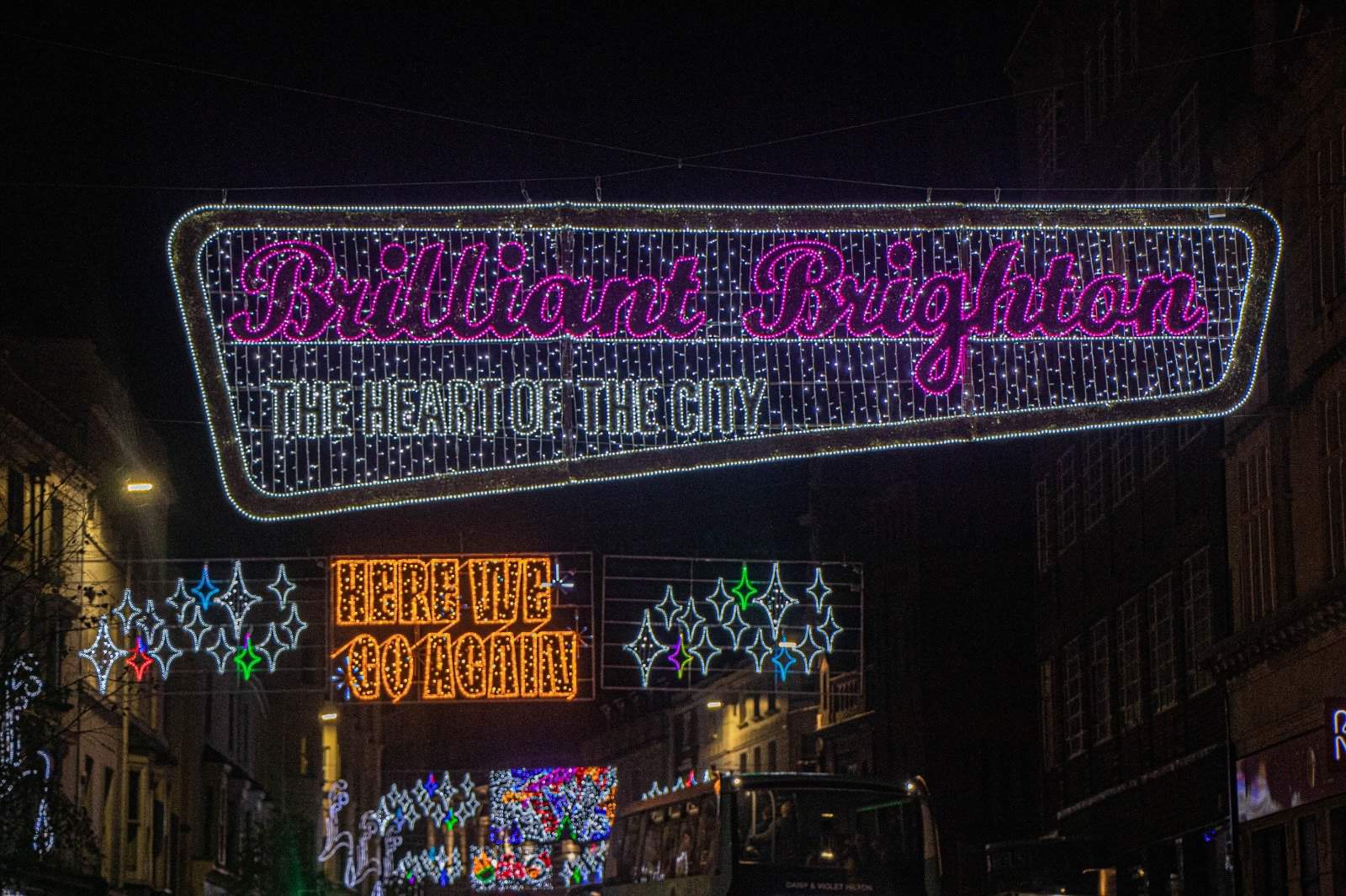 Sussex News VIDEO Brighton Christmas Lights 2022 