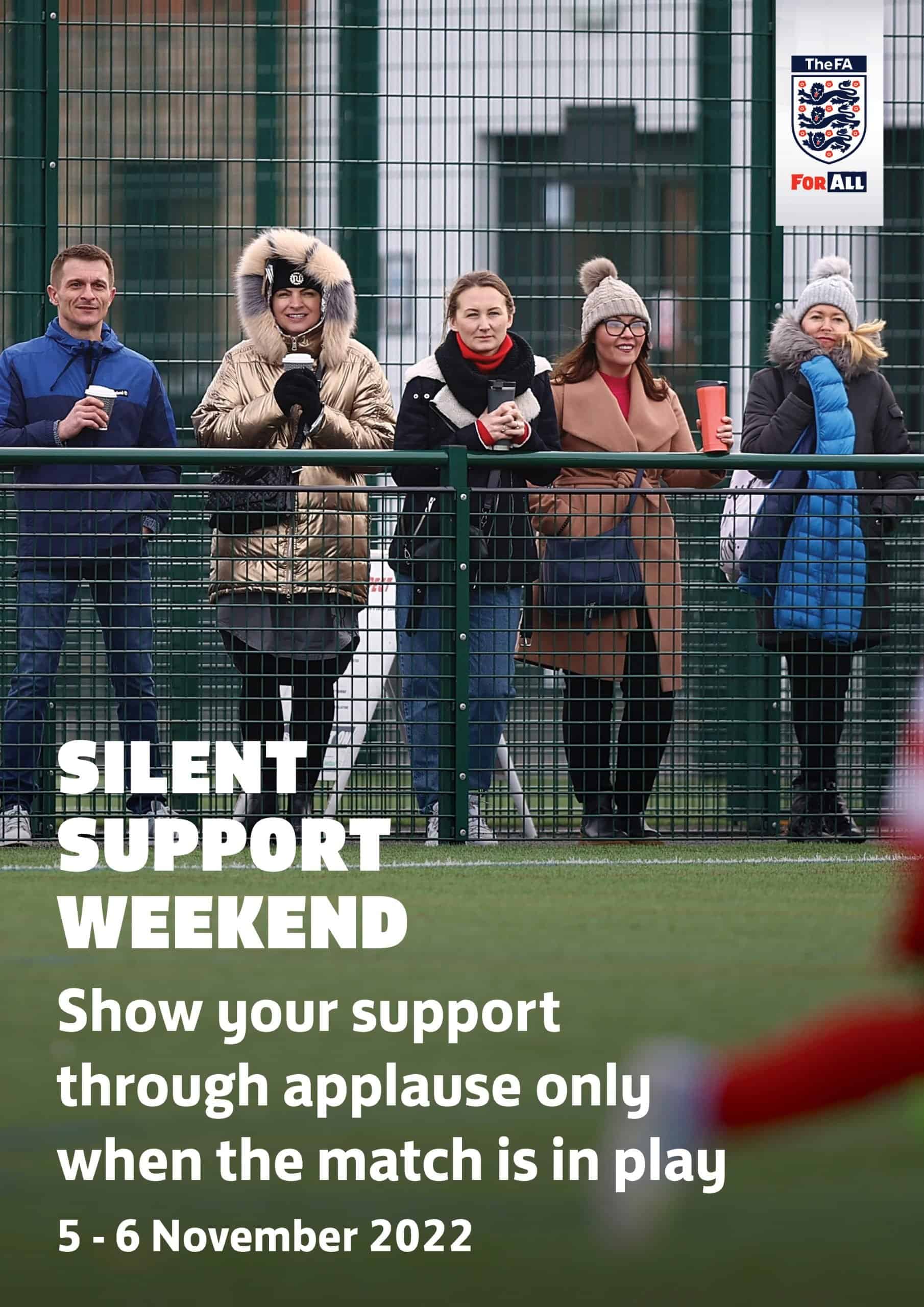 Sussex News 'Silent Support Weekend' Parents asked to not shout at