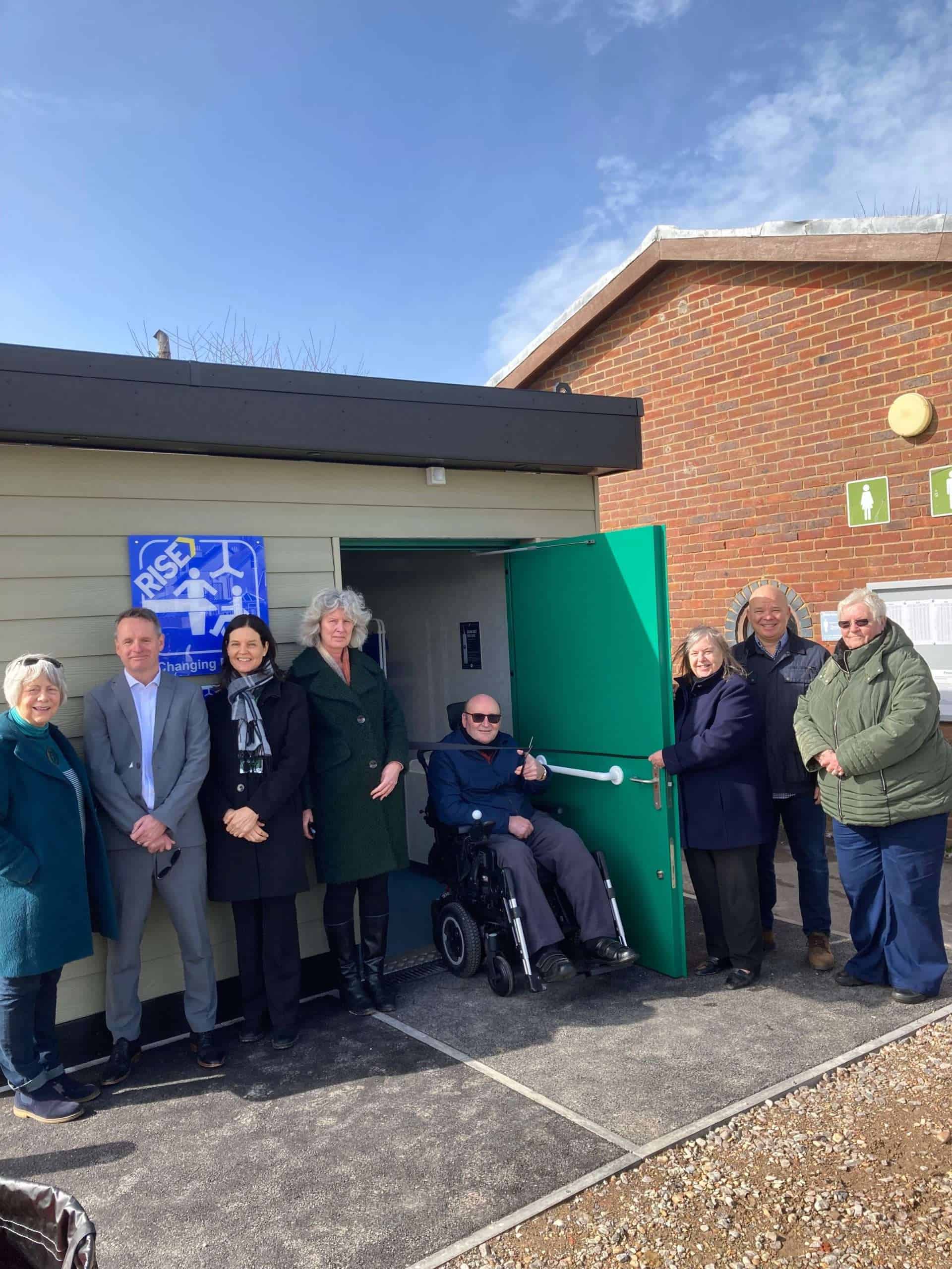 Opening of Changing Places facility Pevensey Bay portrait scaled 1