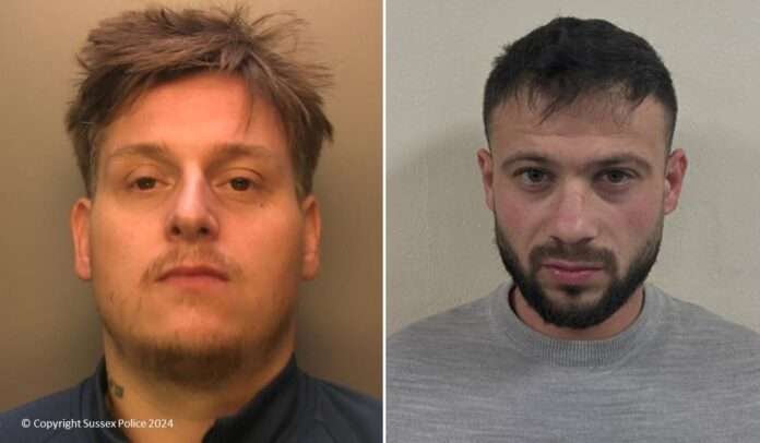 London Gatwick Airport, two individuals have been convicted and sentenced for separate burglary offenses