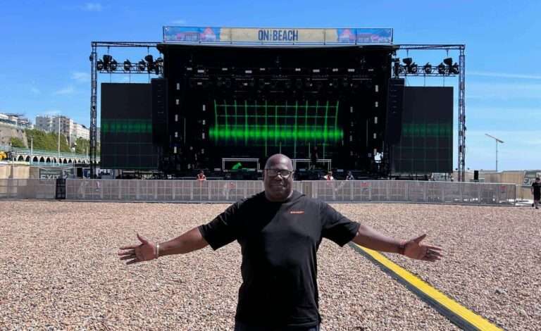 Carl Cox took over Brighton Beach