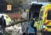 Six People Injured as Tree Hits Van and Bus in Horsham"