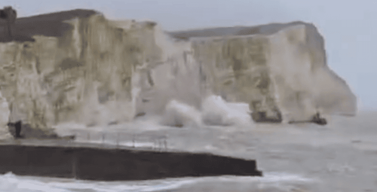 Cliff Collapse at Seaford Head