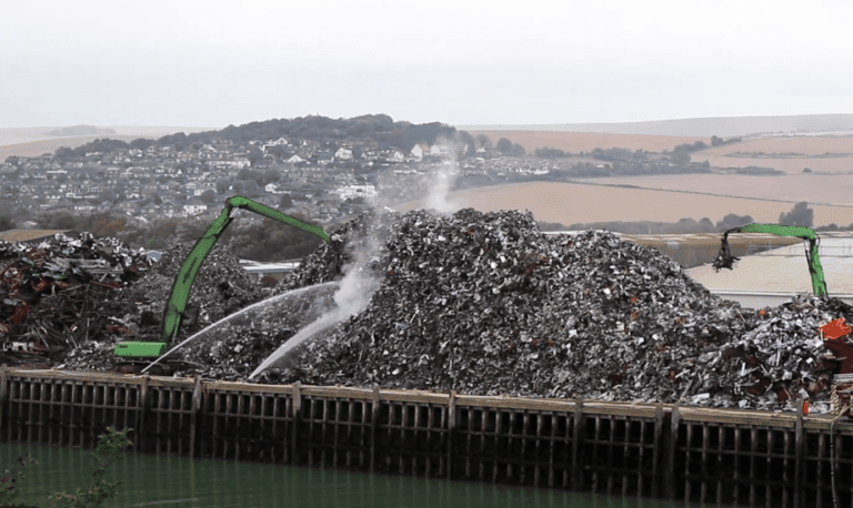 Fire Scrap Yard Newhaven. 16/09/19