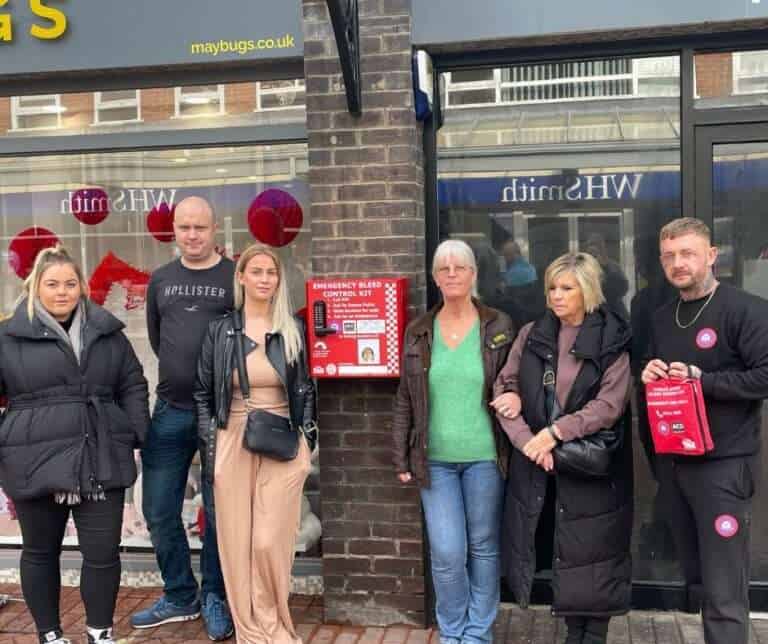 Life-saving kit installed in Hailsham