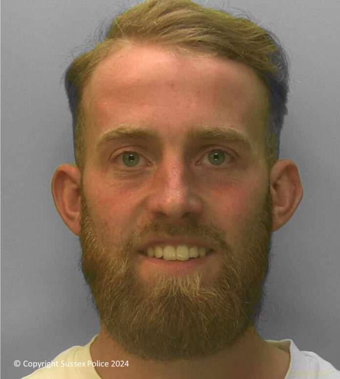 A man has been sentenced after causing life changing injuries to a woman in Brighton.