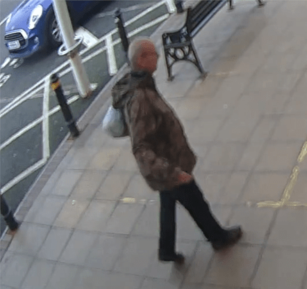 Police are trying to identify this man in relation to a report of a sexual assault in Horsham.