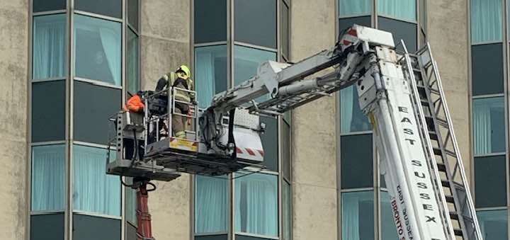 ESFRS outshines a stubborn cherry picker,