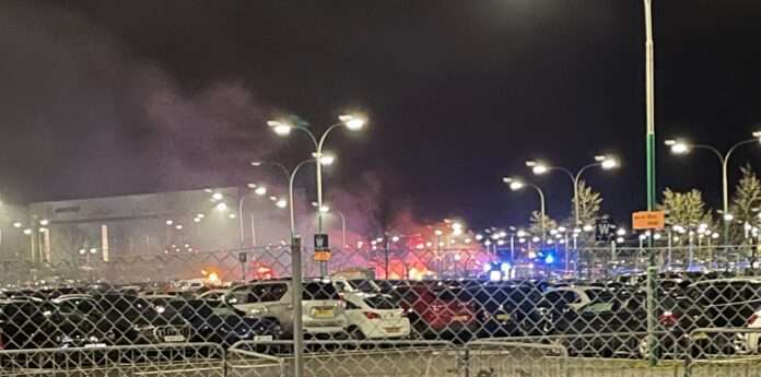 Gatwick Car Park Scene of Intense Overnight Blaze