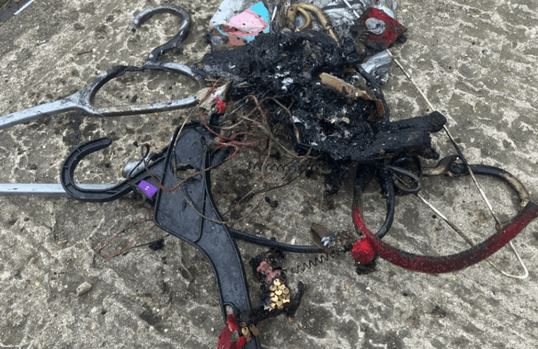 Battery-Induced Fire in Horsham Sparks Recycling AlerT