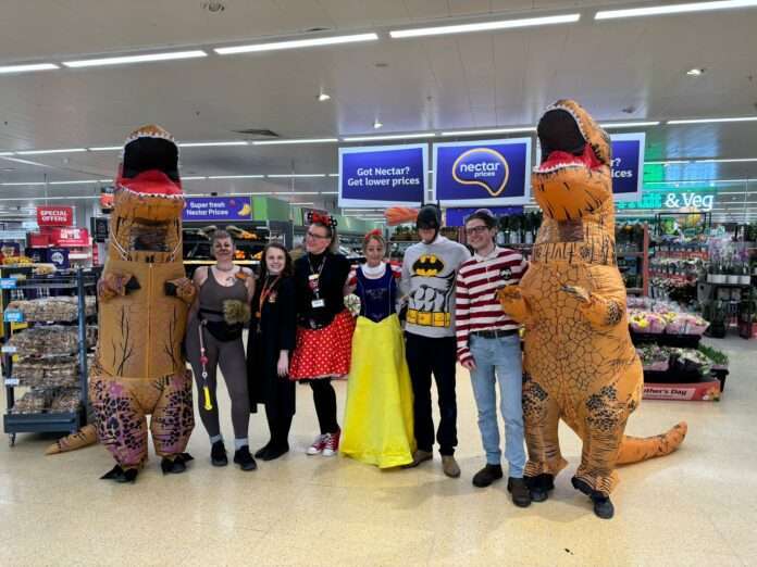 Literary Characters Roam Sainsbury's as Sussex Marks World Book Day