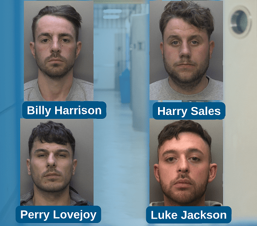 South-East Luxury Car Theft Spree Ends with Four Criminals Behind Bars
