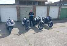 Police Discover Hidden Bikes in Eastbourne's Vacant Garage