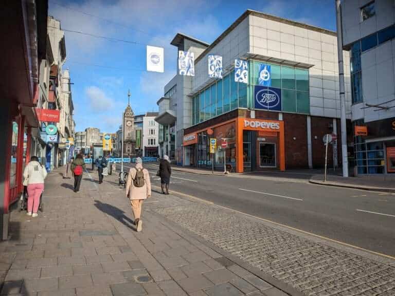Brighton's North Street Closure Continues Following Building Safety Concerns
