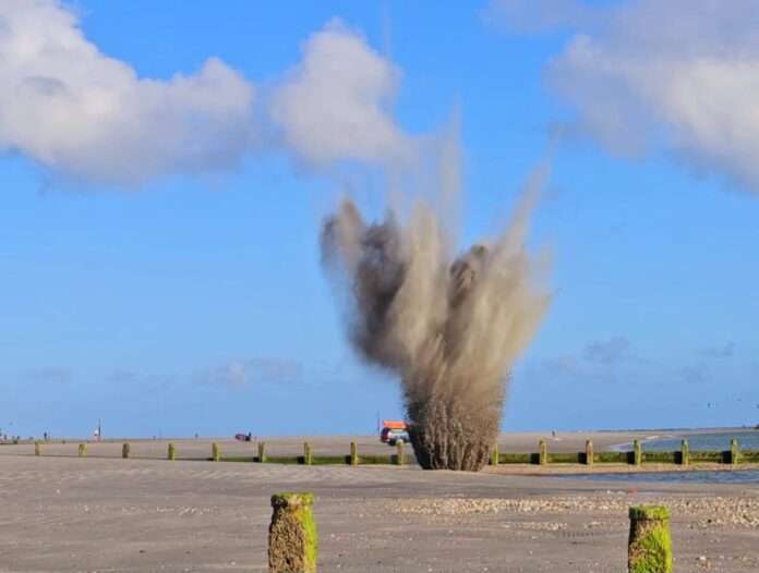 Explosive Ordnance Disposal Team Called to West Wittering Beach