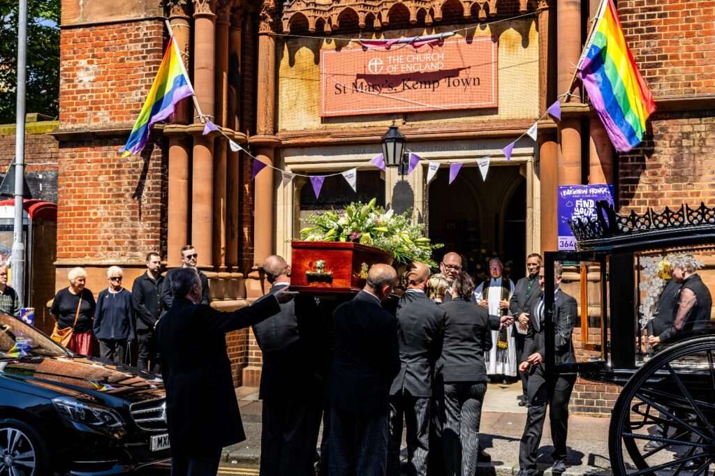 Hundreds Gather to Celebrate Life of Beloved Drag Queen Miss Jason