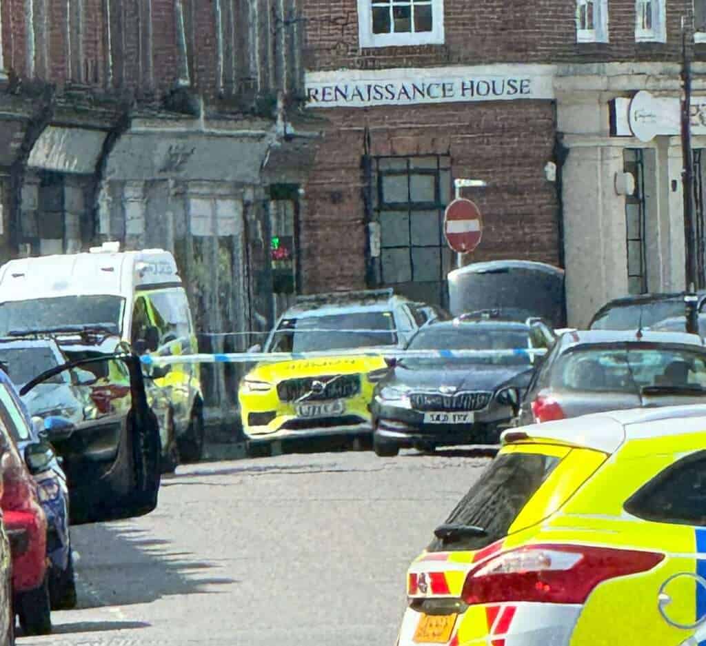 Road Closure and Police Operation Underway in Worthing 1 Road Closure and Police Operation Underway in Worthing