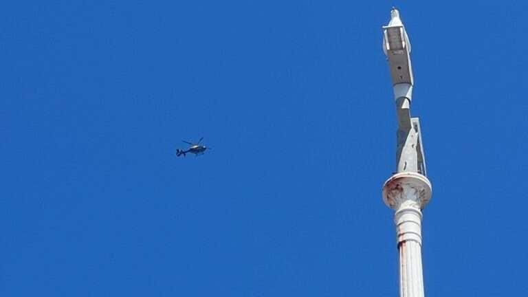 Brighton Helicopter Search for Knife-Wielding Motorbike Thief