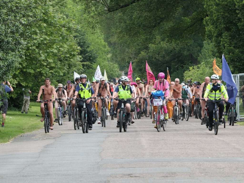 Brighton 2024 Naked Bike Ride