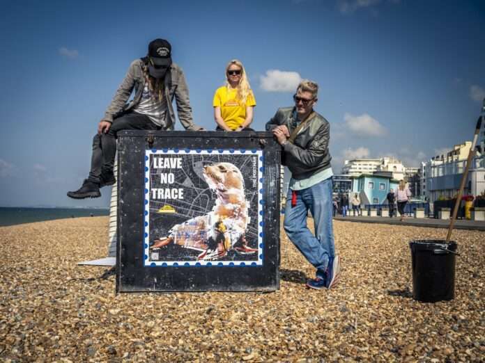 Leave No Trace Brighton Unveils 2024 Beach Campaign with The Postman