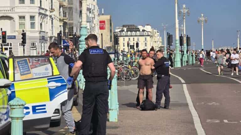 Two Arrested Following Assault on Brighton Beach