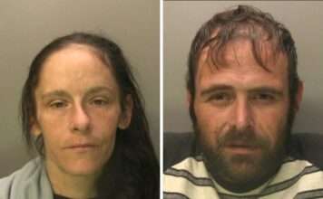 Katie Everson and Daniel Mansfield wanted for numerous shoplifting offences across Sussex, including Worthing and Brighton.