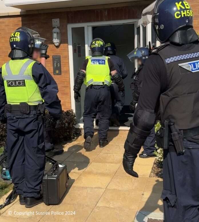 Sussex Police Seize Over £60,000 in Drugs and Cash