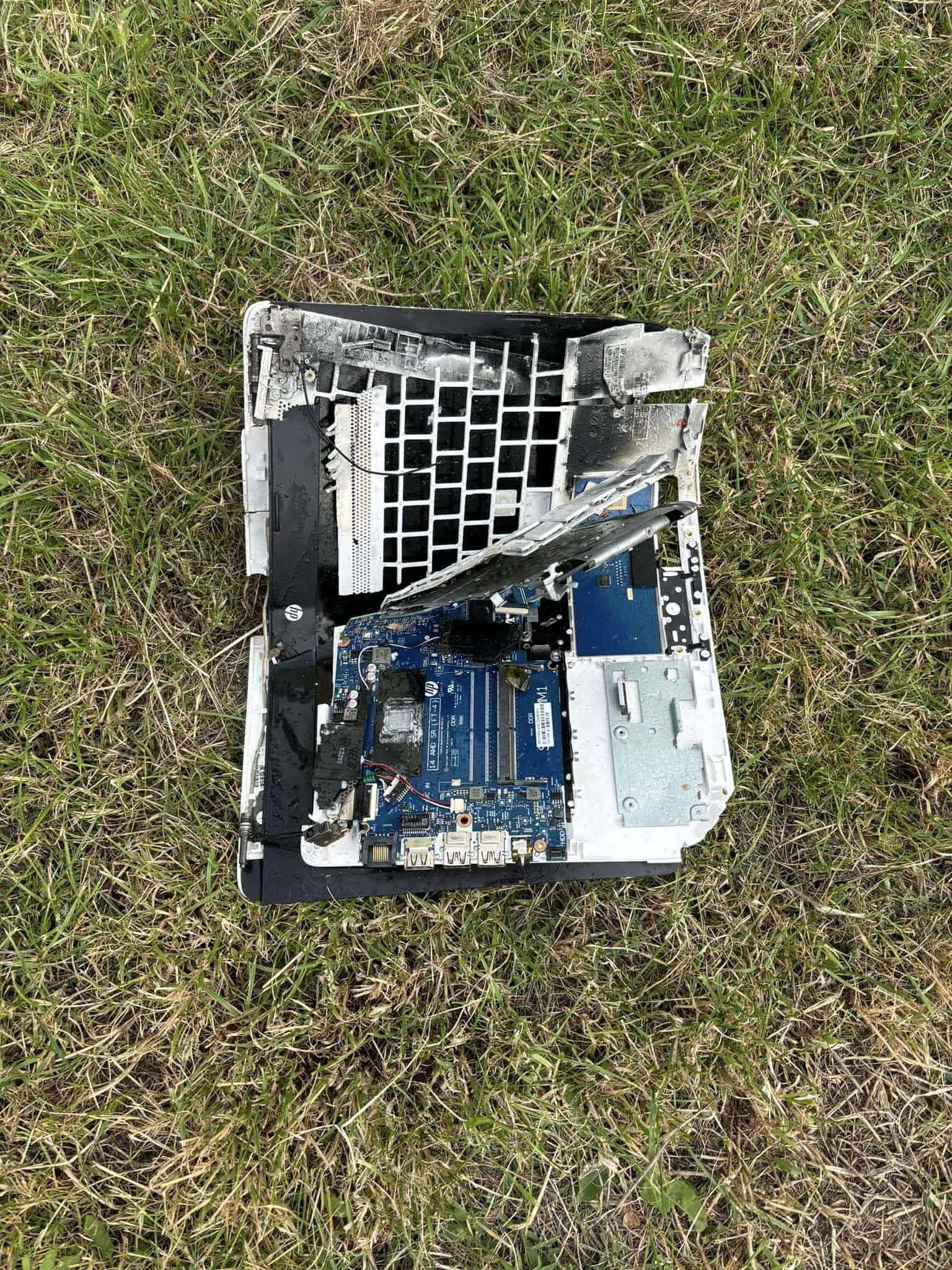 Old Laptop Causes Bin Lorry Fire in Newhaven