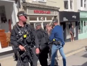 Imitation firearm arrest Brighton