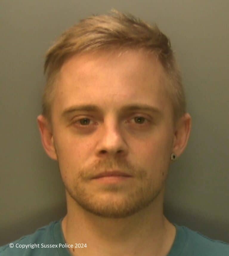 Oliver James, 29, sentenced to eight years for rape and sexual assault.