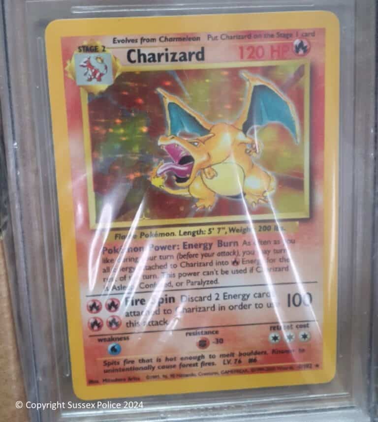 Owner reunited with rare Pokémon card stolen in Heathfield
