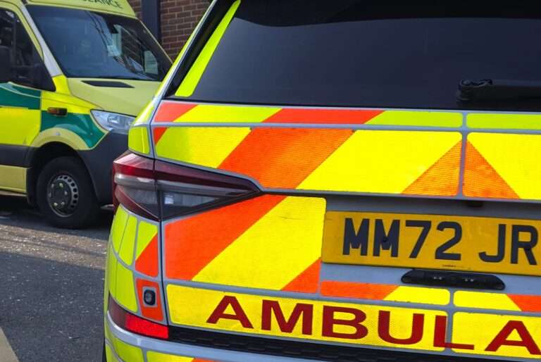 SECamb ambulance stock image