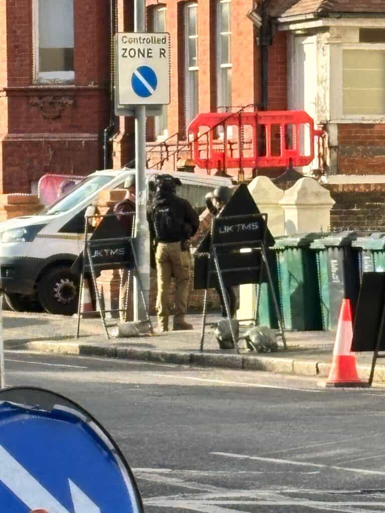 Sussex Police Arrest Armed Suspect After Tense Standoff in Hove