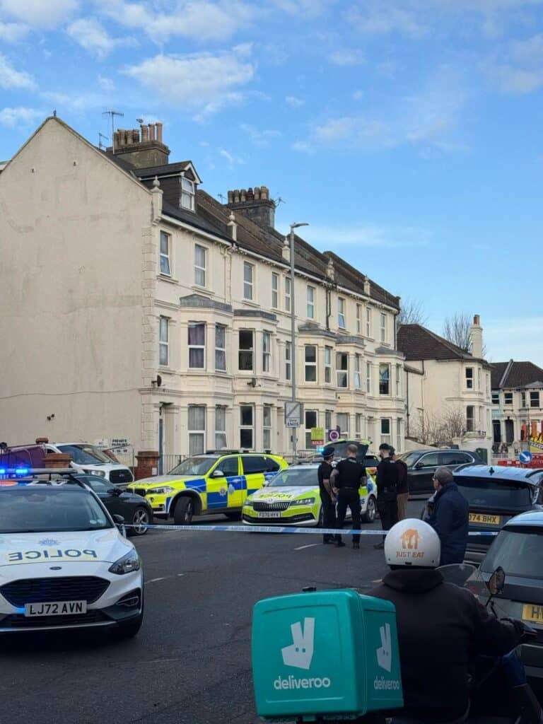 Sussex Police Arrest Armed Suspect After Tense Standoff in Hove