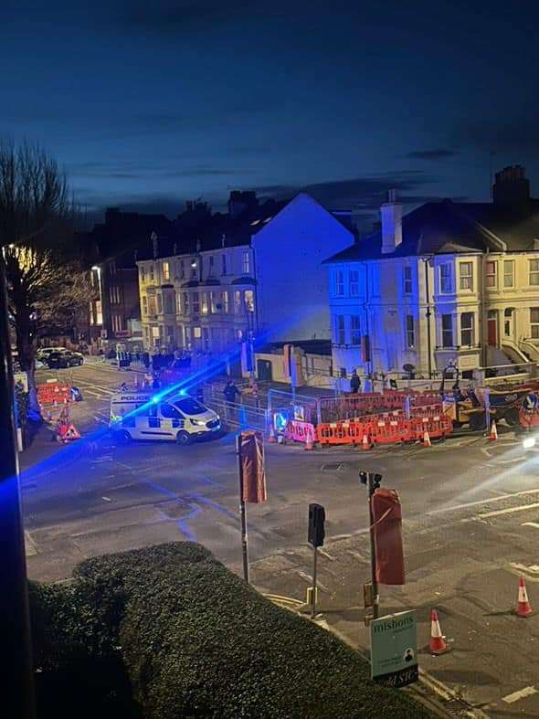 Sussex Police Arrest Armed Suspect After Tense Standoff in Hove