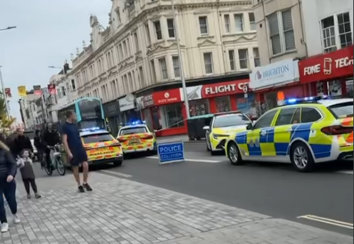 Teenager Seriously Injured in Bus Collision on Western Road, Brighton