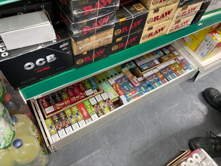 Delboys Store in Hastings Caught Selling Illegal Tobacco and Alcohol to Minors