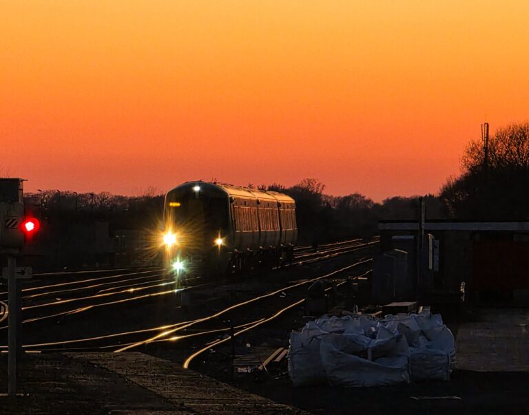 Southern train at Barnham