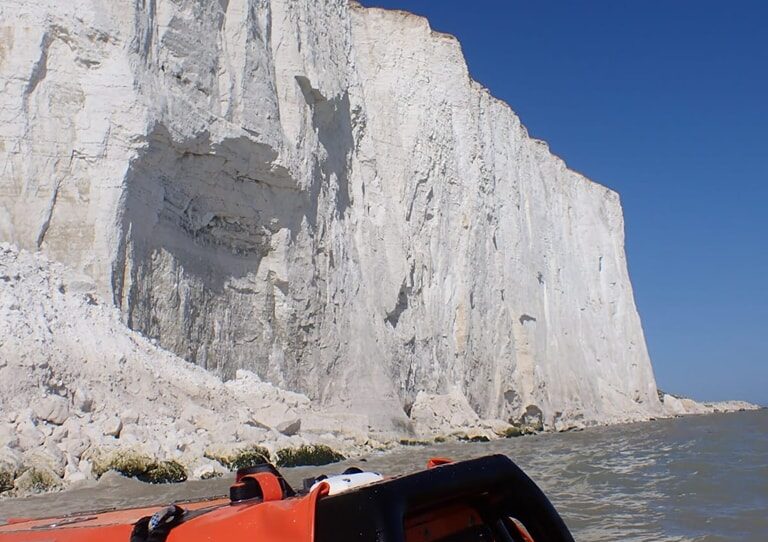 Eastbourne RNLI Issues Cliff Fall Warning After Spotting Dangerous Erosion at Beachy Head