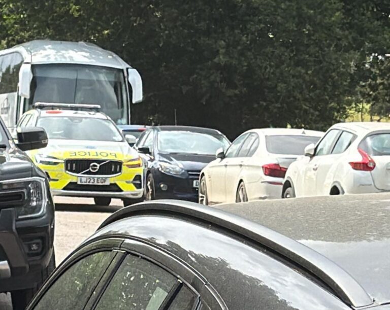 Body Found in Vehicle on Industrial Estate Near Gatwick Airport
