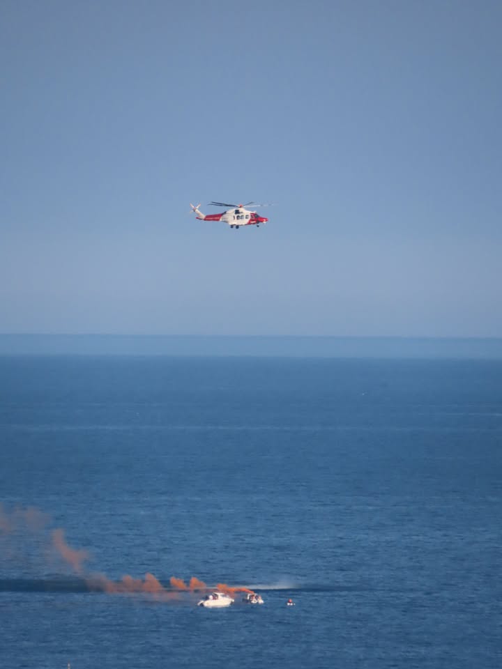 UPDATED: Triple Lifeboat and Coastguard Response to Separate Sea Incidents Across Sussex Coast 1 lifeboats Brighton Heli