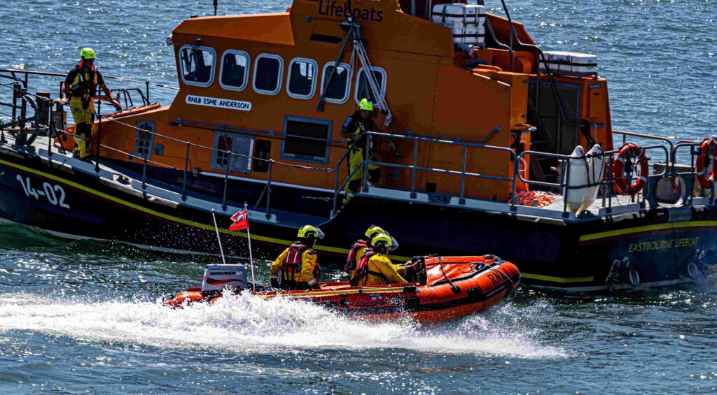 Front Page 1 Eastbourne RNLI Lifeboats Both ALB ILB