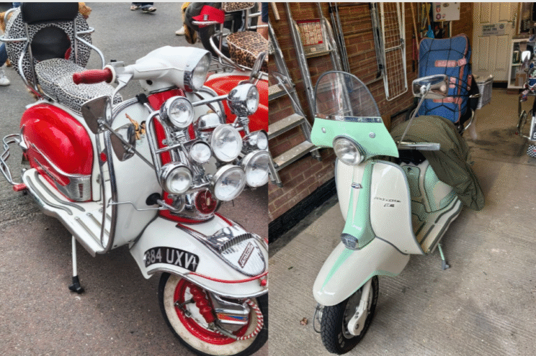 Two classic Lambretta scooters stolen during Brighton Mods Weekend