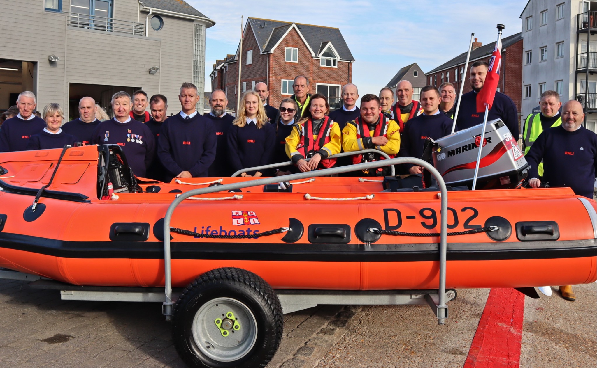 Littlehampton RNLI’s New Lifeboat Spirit of Fidelity Officially Named at Poignant Ceremony