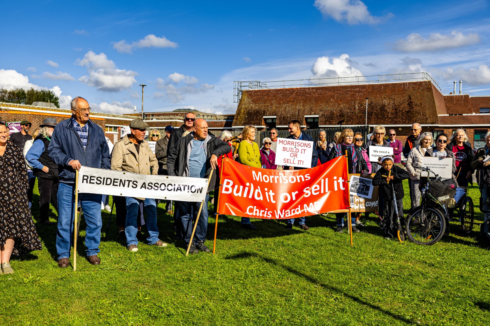 More Than 100 March in Peacehaven Over Morrisons Store Delays