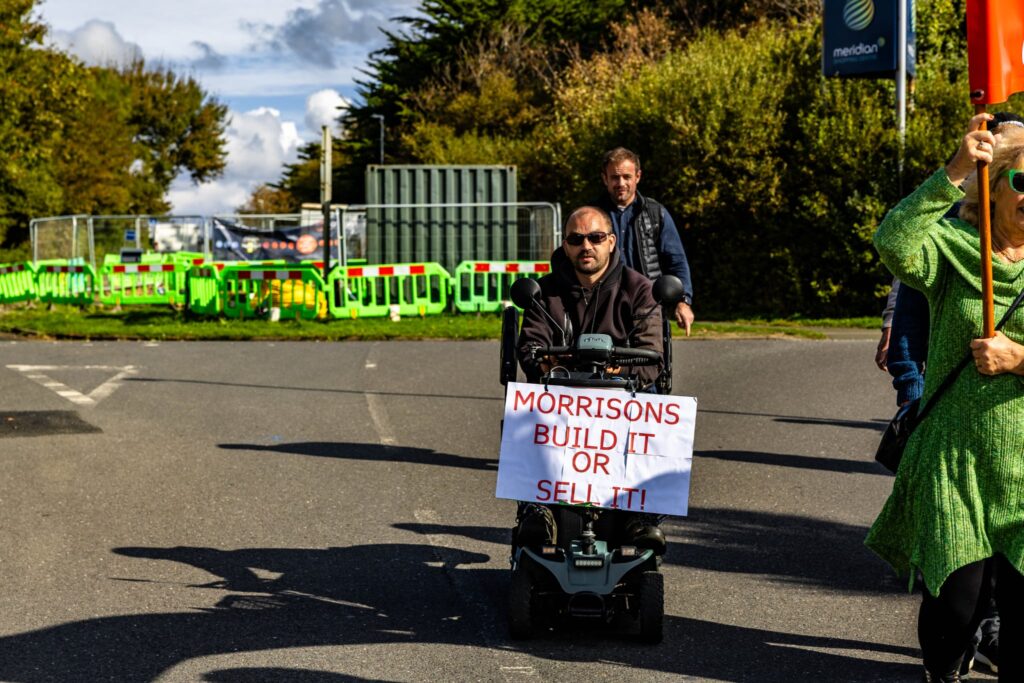 More Than 100 March in Peacehaven Over Morrisons Store Delays
