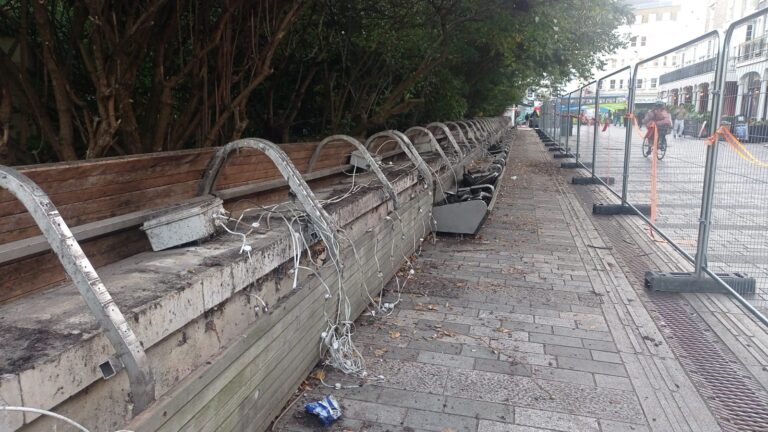 Brighton benches removed amid concerns over antisocial behaviour