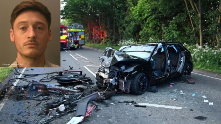 Severe car crash on rural road. Niall O’Malley, 30,